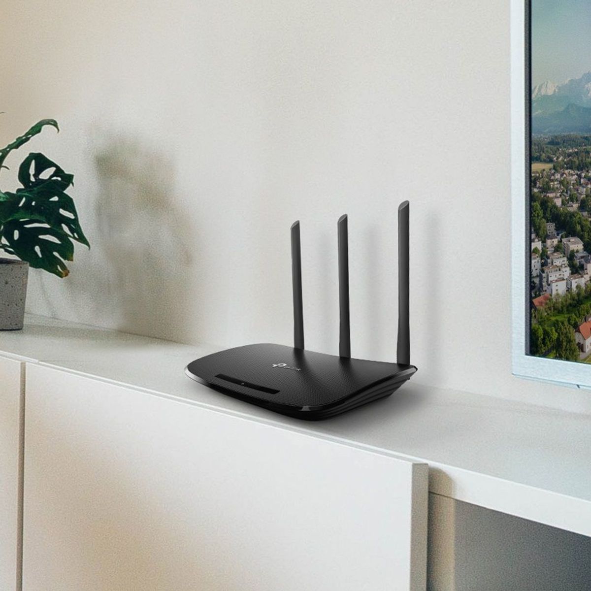 TP LINK - Router Inalámbrico Repetidor N 450mbps Tl-wr940n