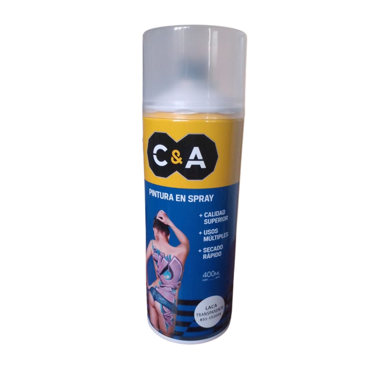 C AND A TOOLS - Pintura Spray C&A Laca Transparente #31  -  Transparente