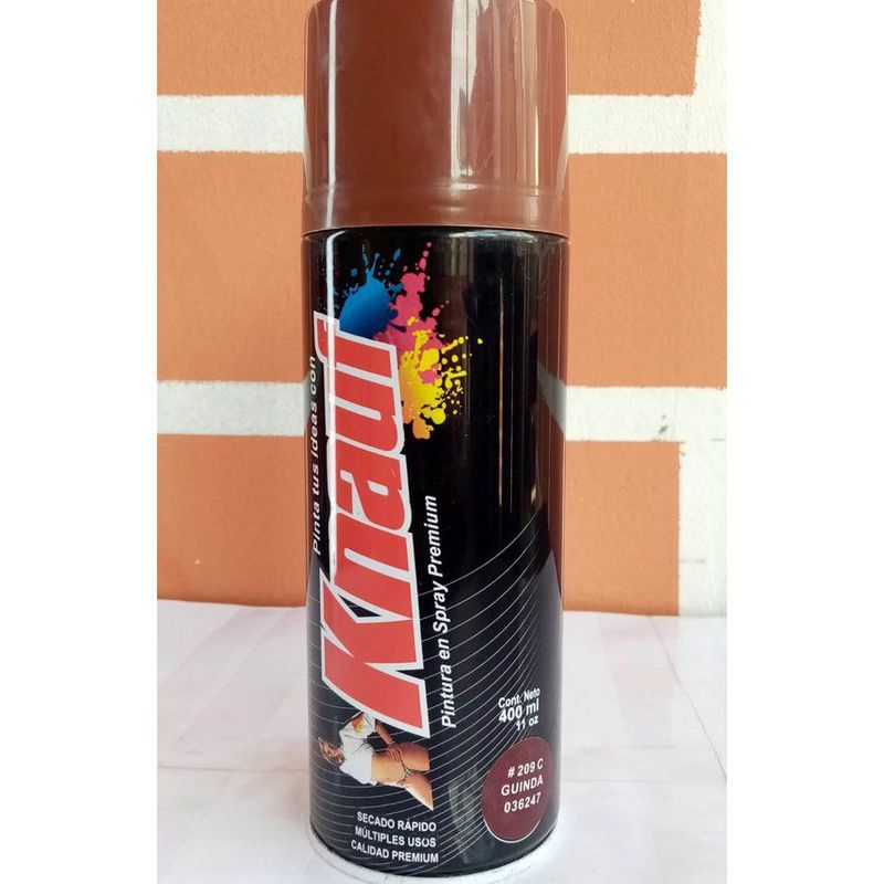 KNAUF - Pintura Spray Knauf Guinda #209C  -  Guinda