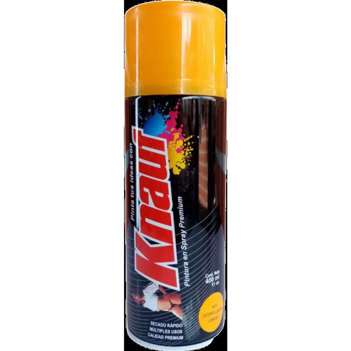 KNAUF - Pintura Spray Knauf Caterpillar MD 51 - Amarillo Ocre