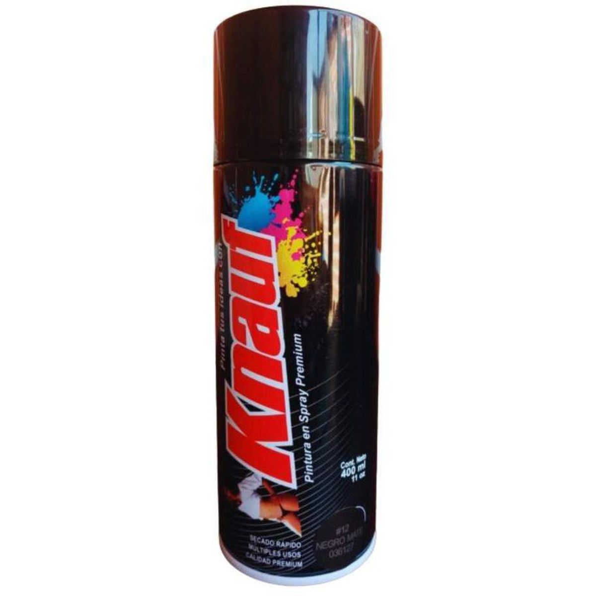 KNAUF - Pintura Spray Knauf Negro Brillante #11   - Negro