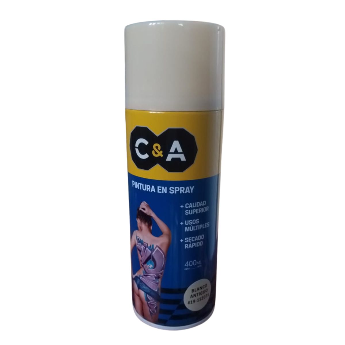 C AND A TOOLS - Pintura Spray C&A Blanco Antiguo #19 -  Blanco