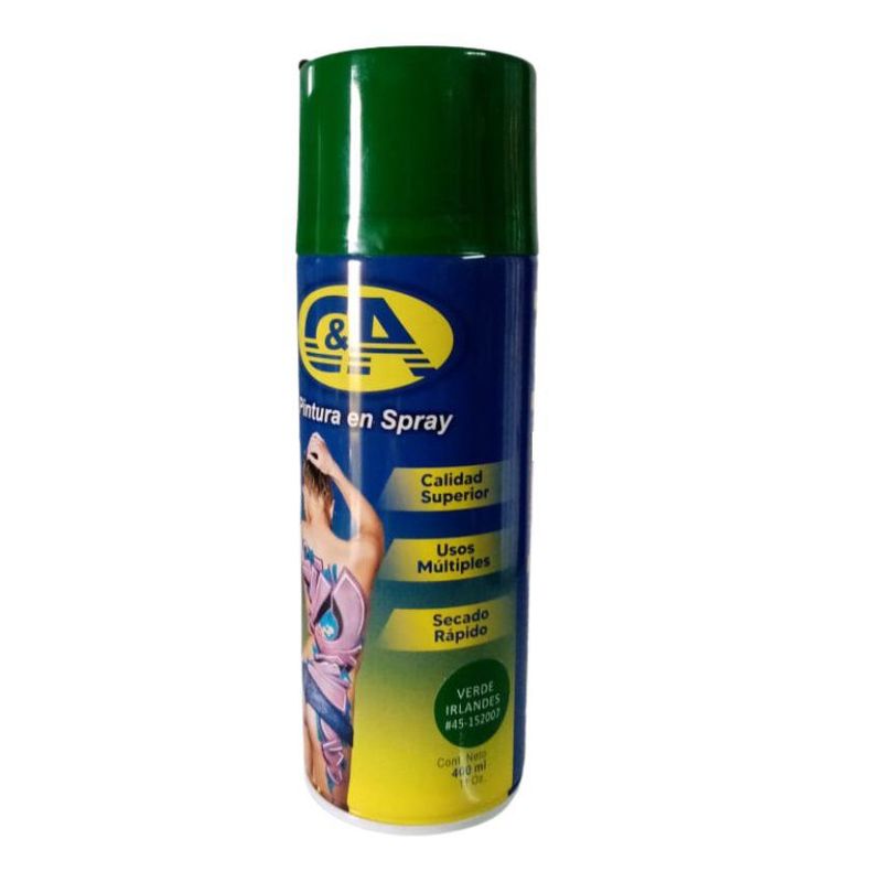C AND A TOOLS - Pintura Spray C&A Verde Irlandés # 45 - Verde