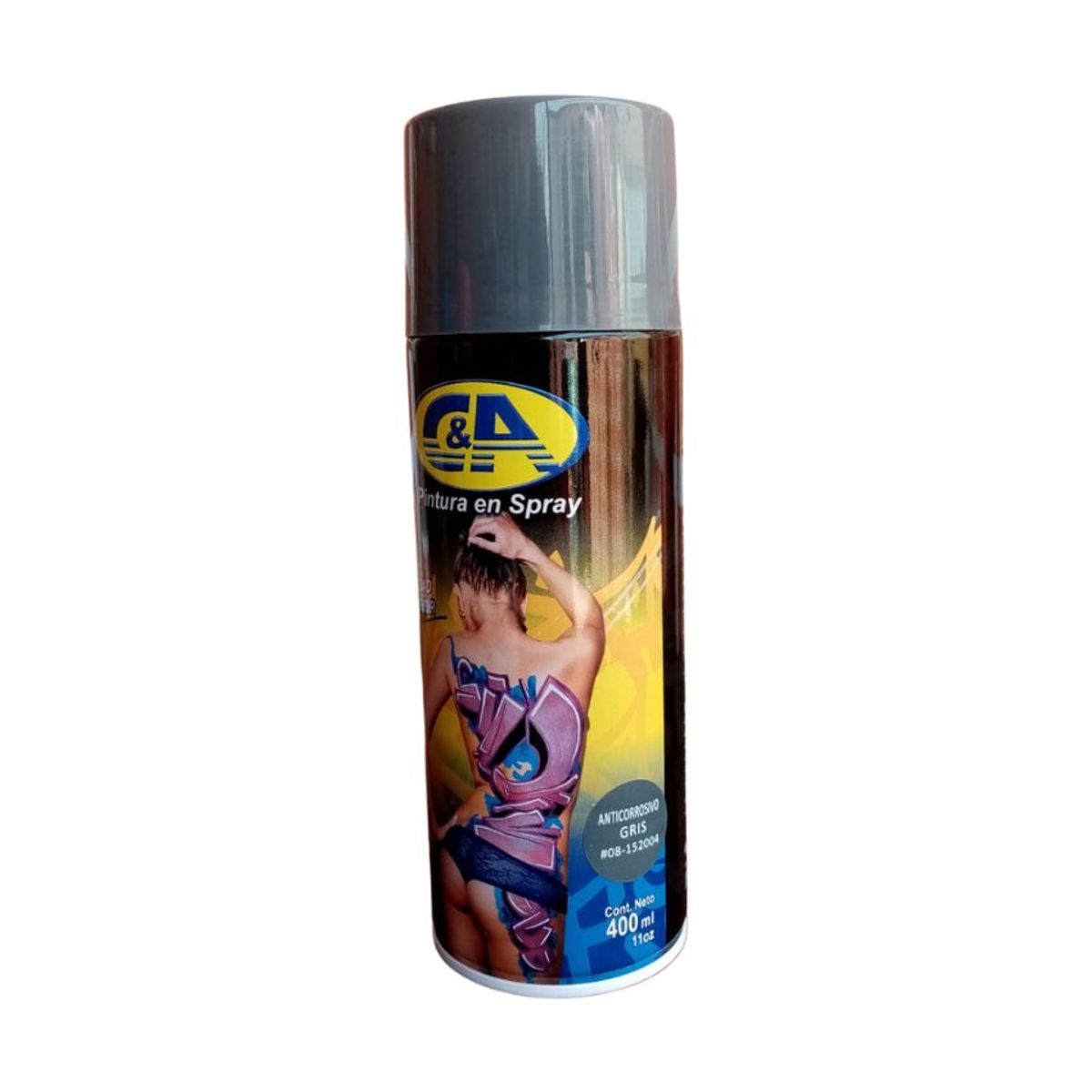 C AND A TOOLS - Pintura Spray C&A Anticorrosivo Gris #08 -  Gris