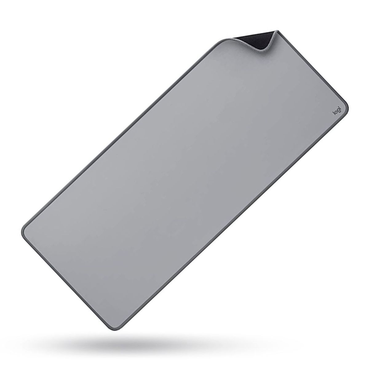 LOGITECH - Alfombrilla mousepad Logitech Deskmat 70cm x 30cm Serie Studio - Gris
