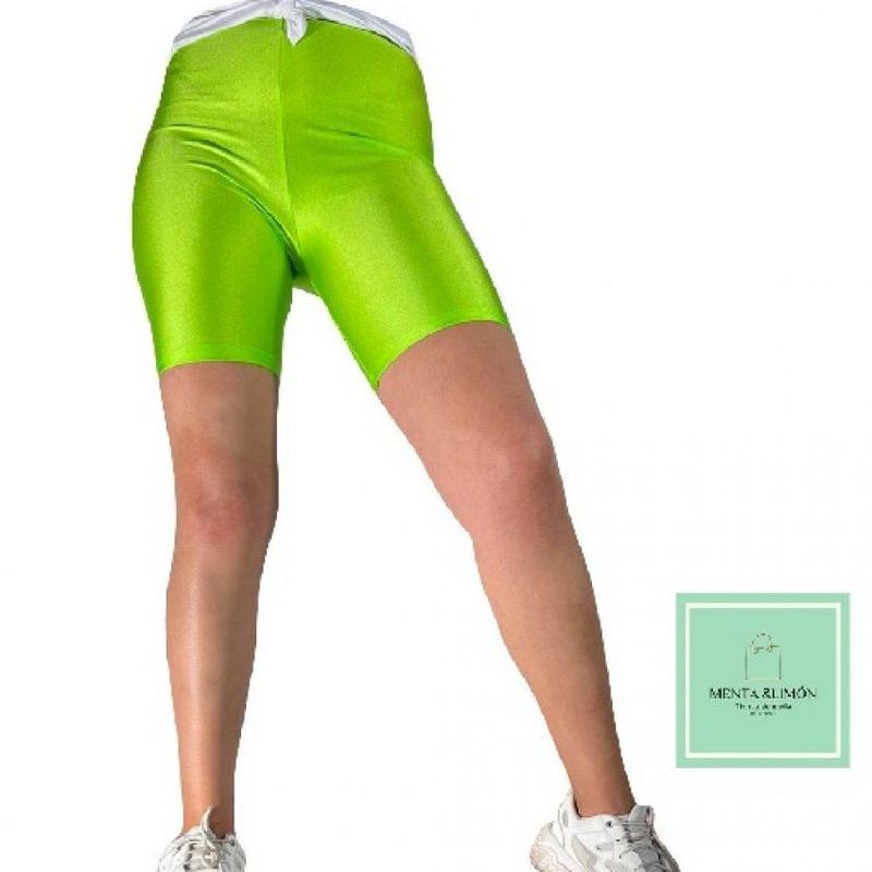 GENERICO - Biker ropa deportiva mujer gym short deportivo leggings lycra