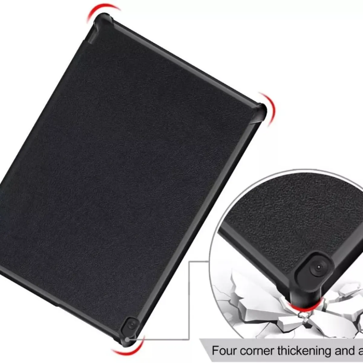 GENERICO - Funda Book Cover para Tablet Lenovo Chromebook Duet 10.1 X636 Dorado