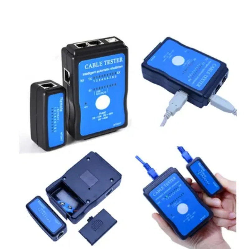 GENERICO - Probador Cable de Red USB impresora Rj45 Rj11 LAN M726AT testeador