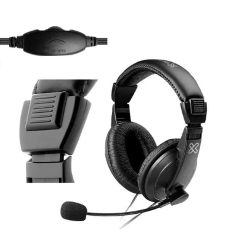 KLIPXTREME - Audifonos Con Microfono Klipxtreme KSH-301 control volumen