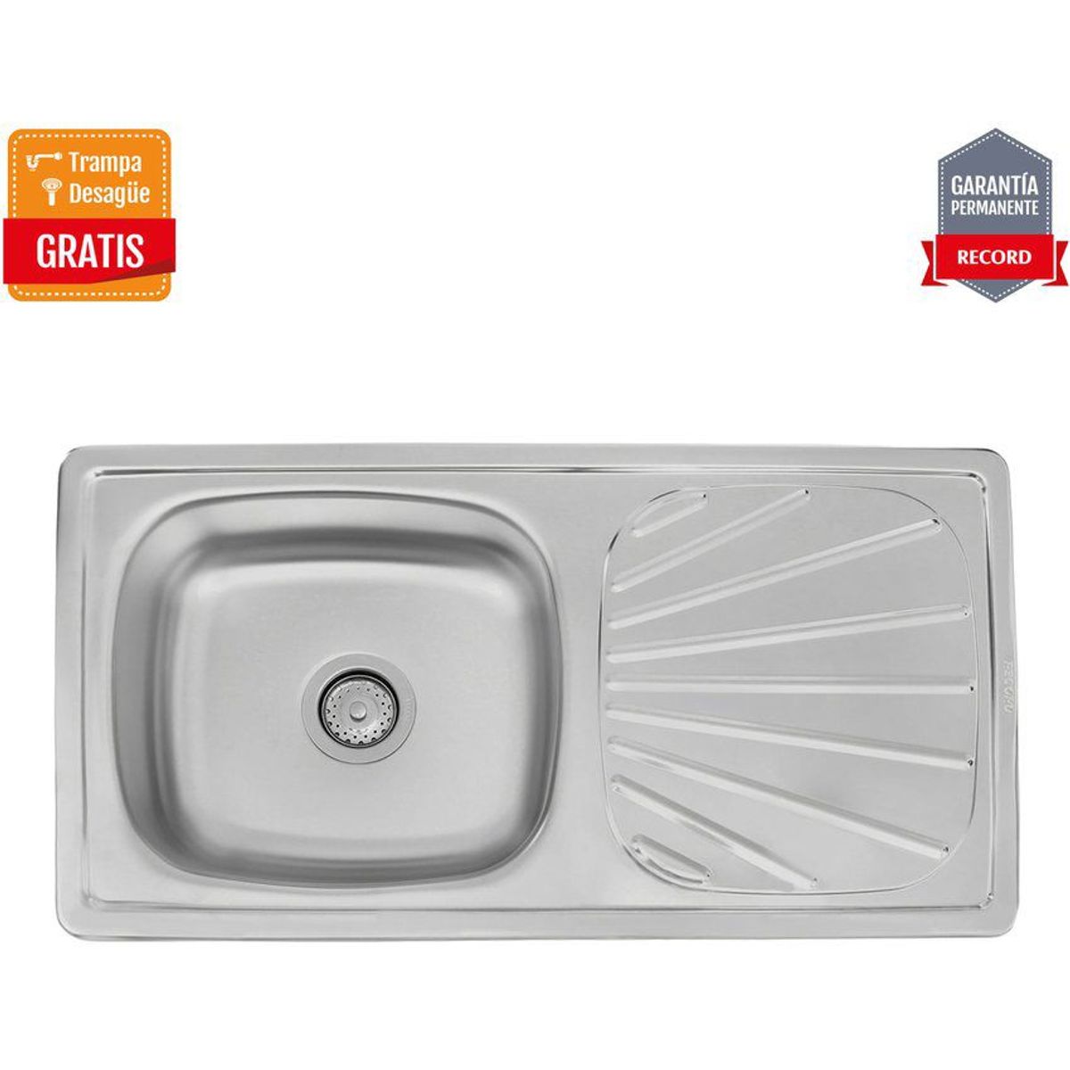 RECORD - Lavadero Record Durainox 46x893cm