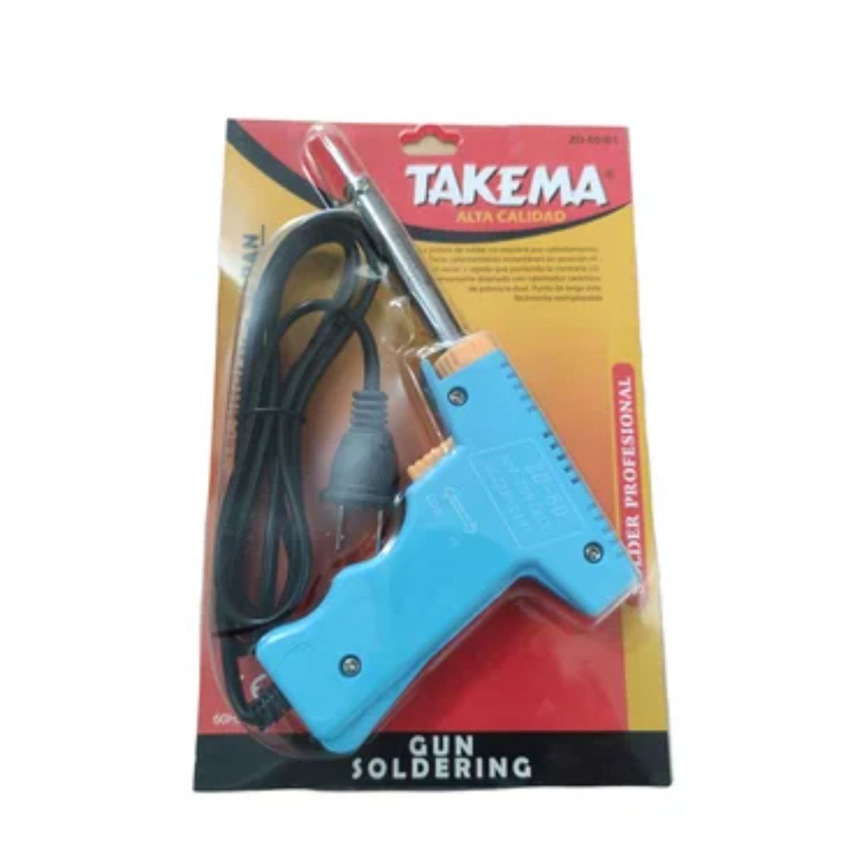 TAKEMA - Cautin tipo Pistola punta de plata 30W-70W TAKEMA ZD-60 Soldar