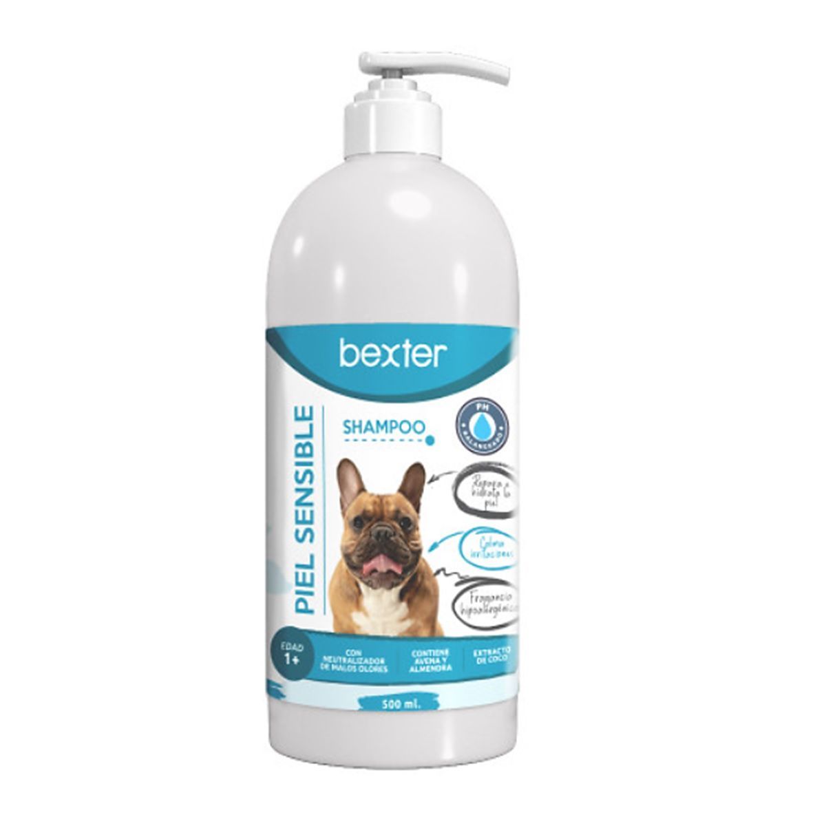 GENERICO - Shampoo Para Perros Piel Sensible 500ml Bexter