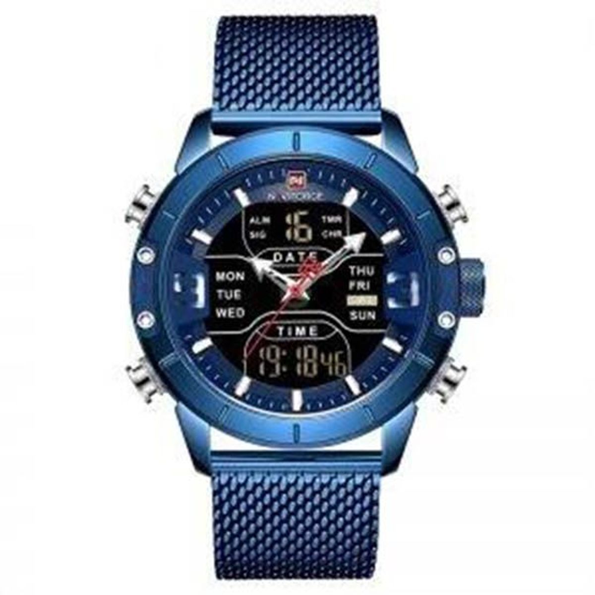 NAVIFORCE - RELOJ NAVIFORCE NF9153 AZUL ACERO TOTAL