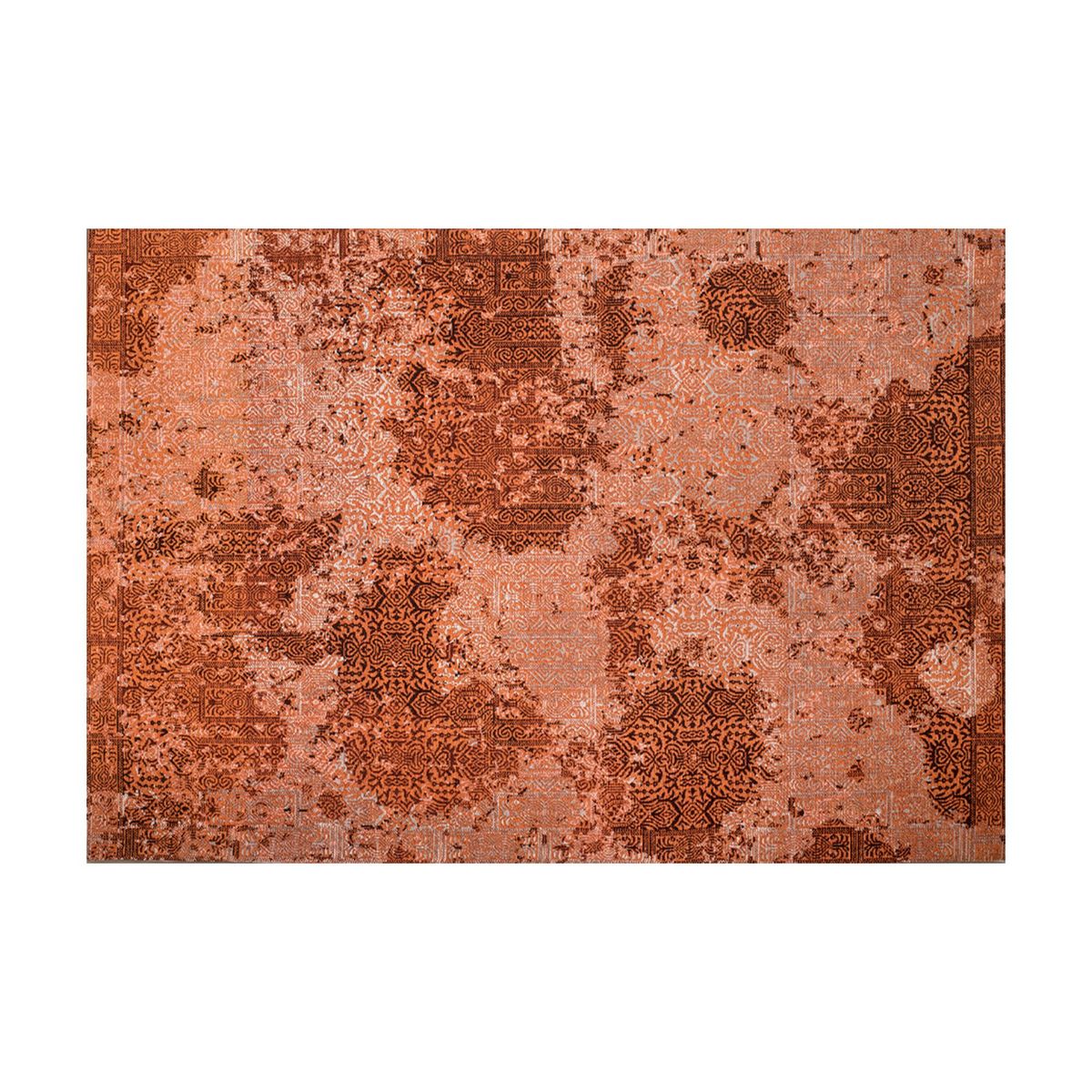 GENERICO - Alfombra Jacquard Decoghar RAC-52 F Naranja 150x240cm