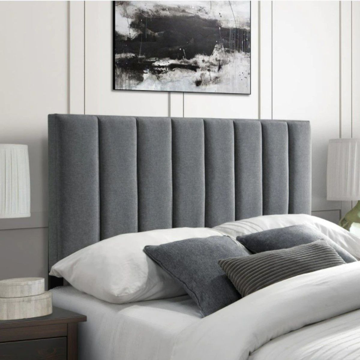 GENERICO - Cabecera Madison 2 Plazas Gris La Industria
