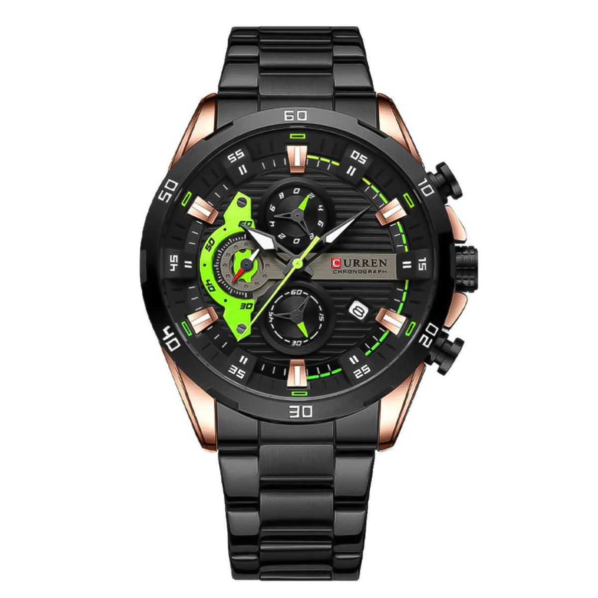 CURREN - RELOJ CURREN 8402 NEGRO VERDE