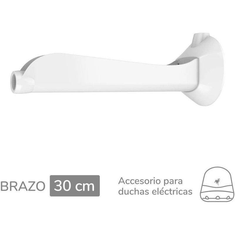 BRYANT - BRAZO DE DUCHA 30 CM BRYANT