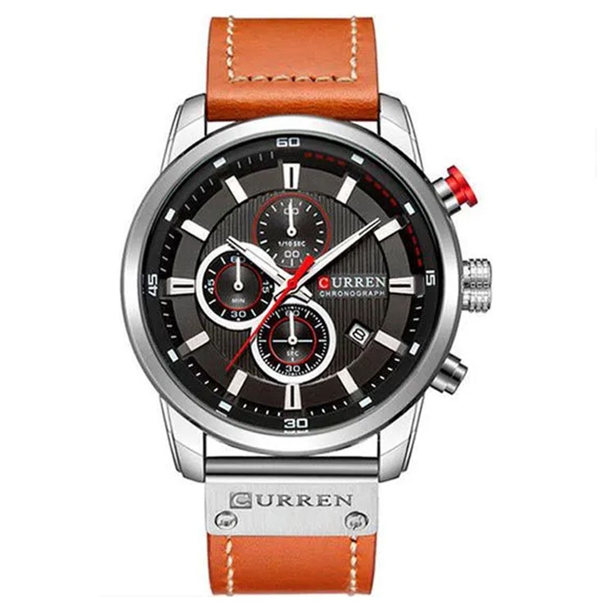 CURREN - RELOJ CURREN 8291 ORIGINAL CASUAL PLATEADO - CUR-38