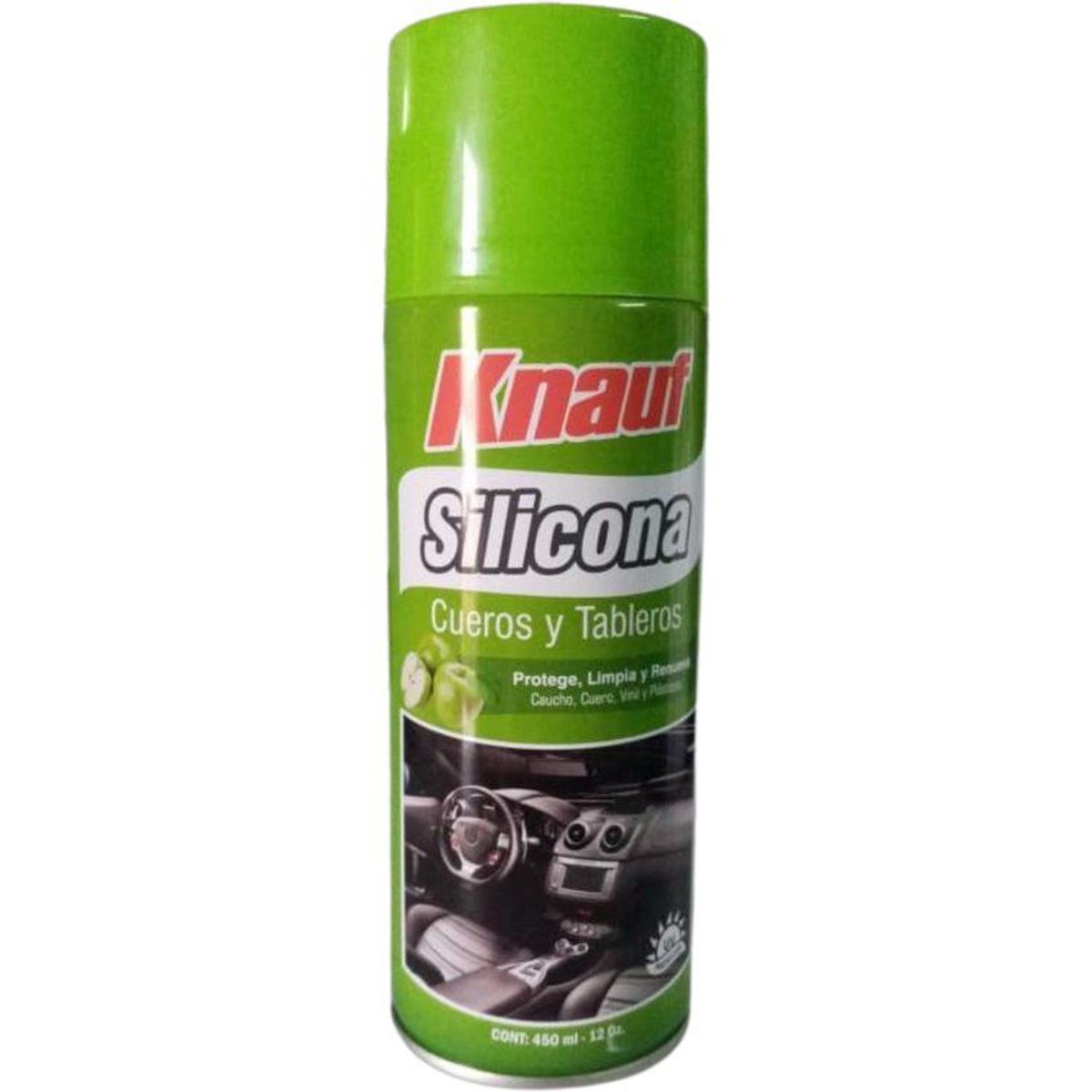 KNAUF - Silicona para Cueros y Tableros Knauf x 450ml Aroma Manzana
