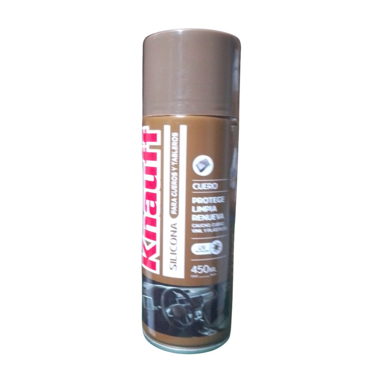 KNAUF - Silicona para Cueros y Tableros Knauf x 450ml - Aroma Cuero