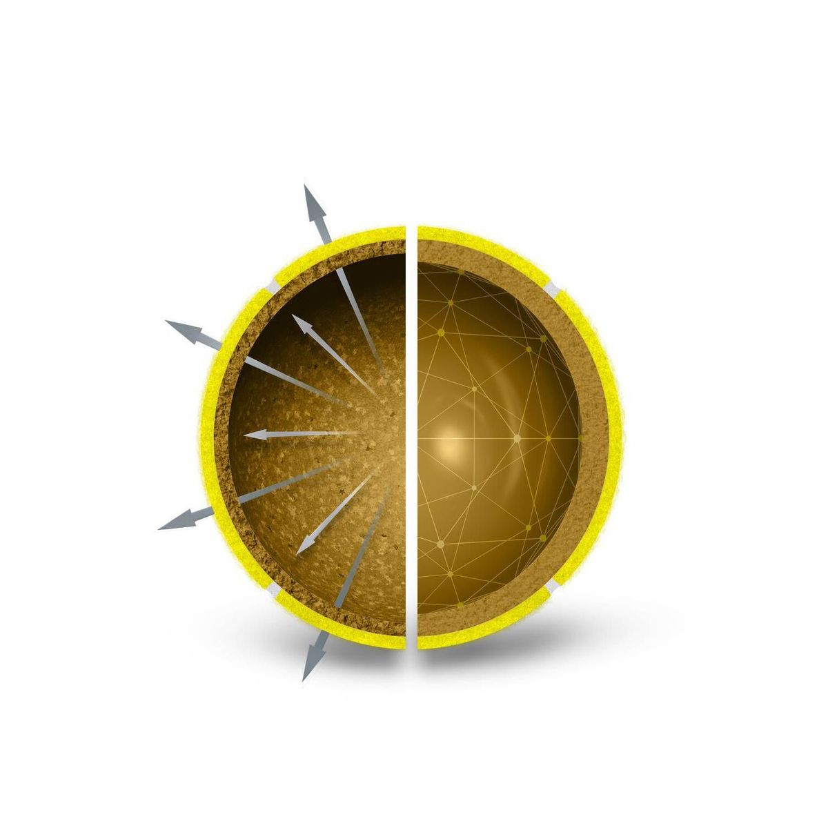 WILSON - Pelota de Tenis Todas las Canchas Triniti - Wilson