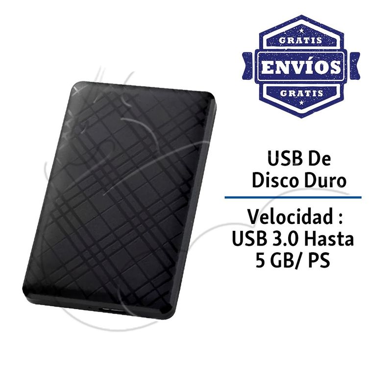 SEISA - CASE EXTERNO DISCO DURO SATA  2.5  USB 3.0  LAPTOP /  PC