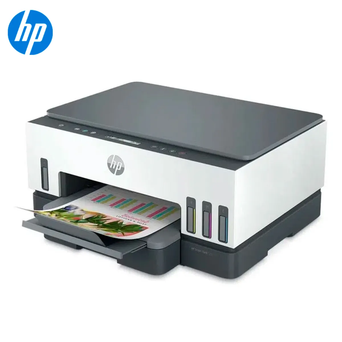 HP - Impresora HP multifuncional Smart Tank 720