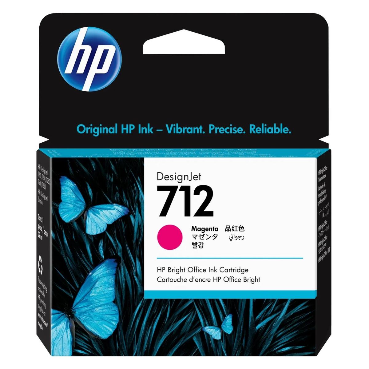 HP - Cartucho Tinta Hp 712 Magenta Designjet T650 T250 29Ml