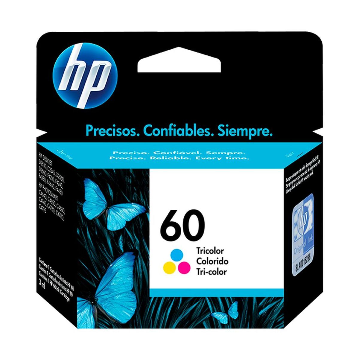 HP - Cartucho Toner Hp 60 Tricolor Deskjet D2500 D2530 Original