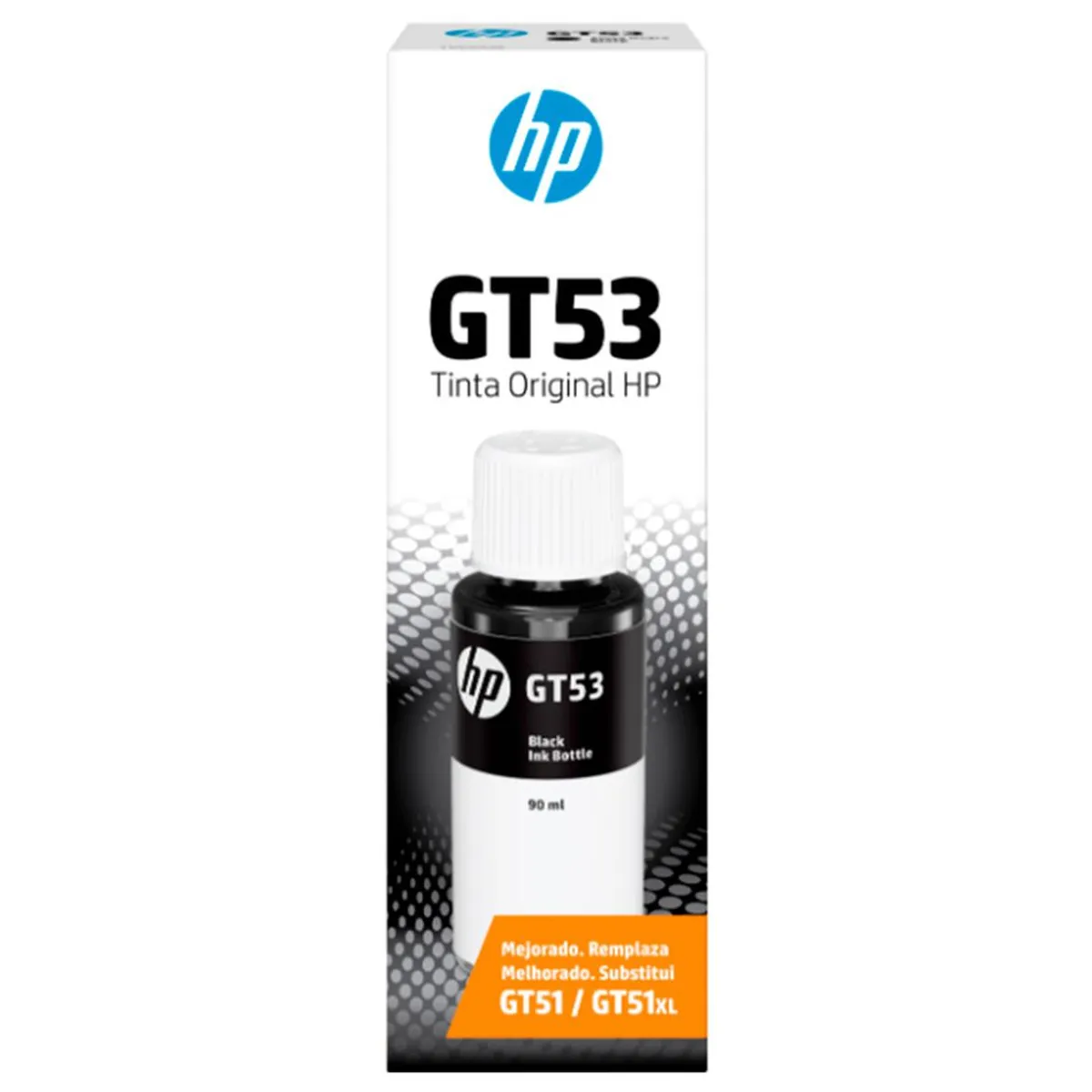 HP - Botella Tinta Hp Gt53 Negro Deskjet Gt 5800 Inktank Original