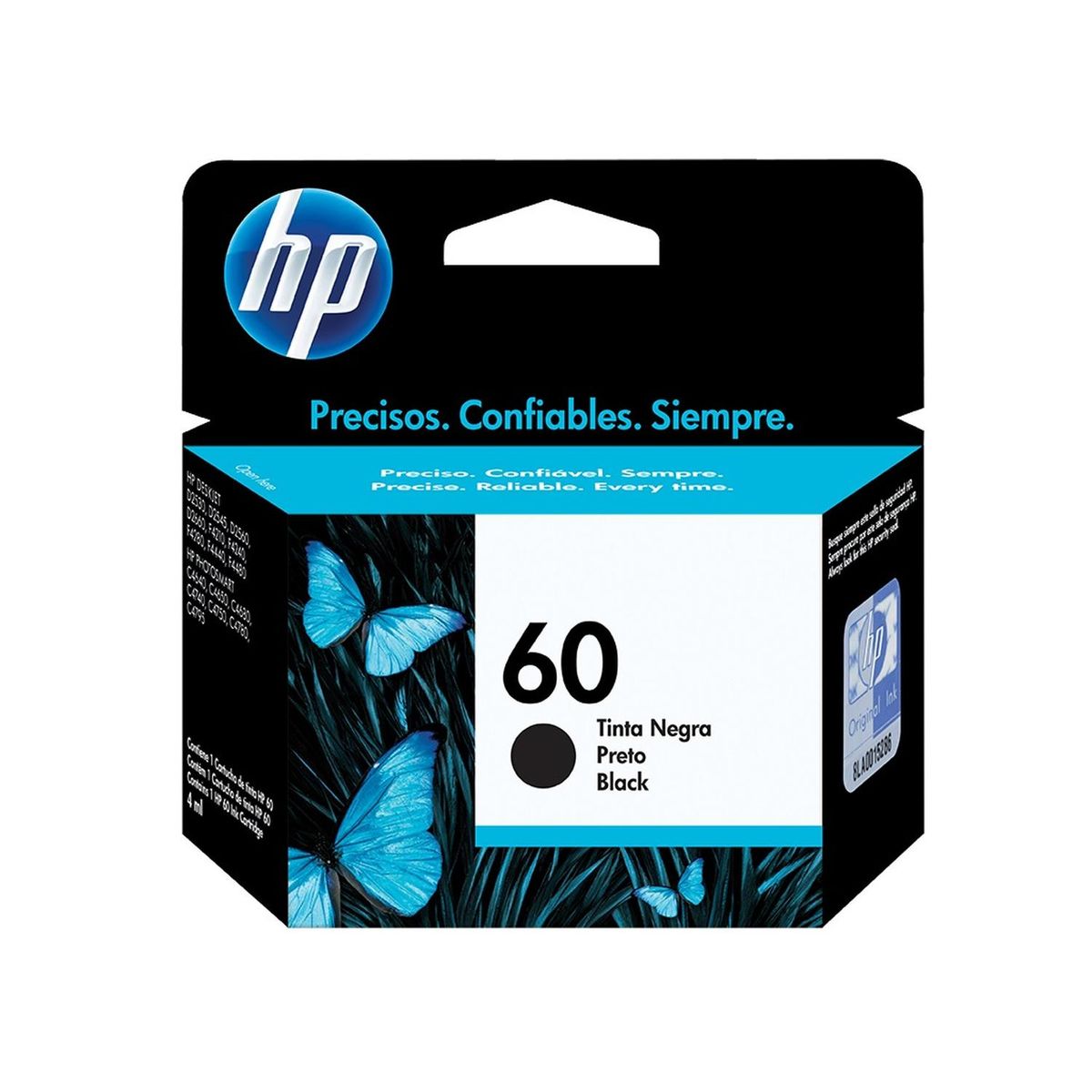 HP - Cartucho Toner Hp 60 Negro Deskjet D2500 D2530 Original