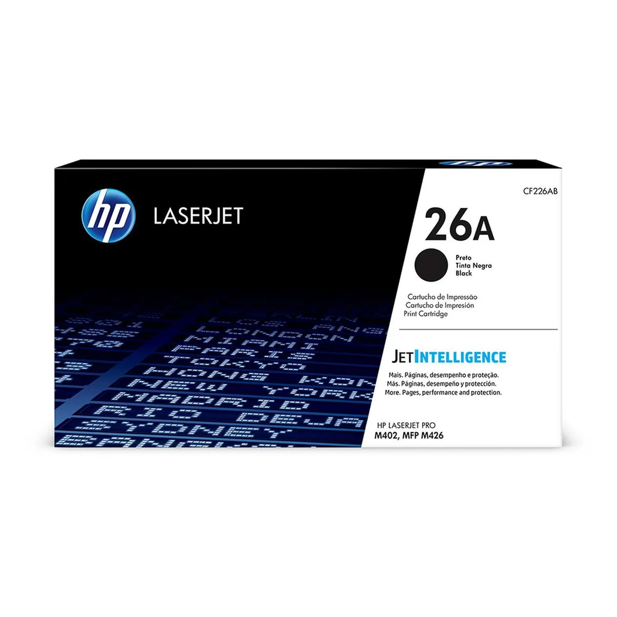 HP - Toner Hp 26A Negro Impresora Laserjet Pro M402 Mfp M426