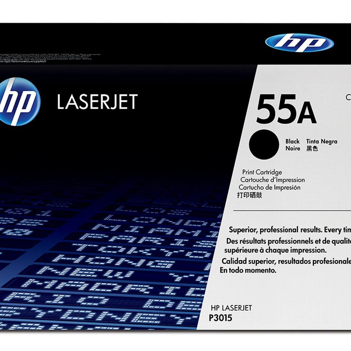 HP - Cartucho Toner Hp 55A Negro Lasejet P3015 Original