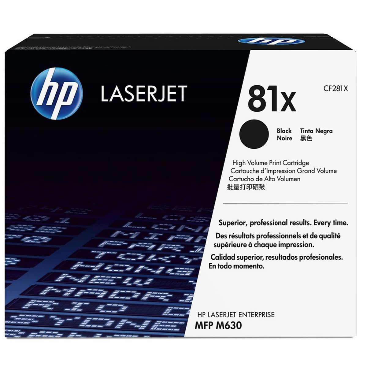 HP - Cartucho Toner Hp 81X Negro Laserjet Enterprise M605 M630