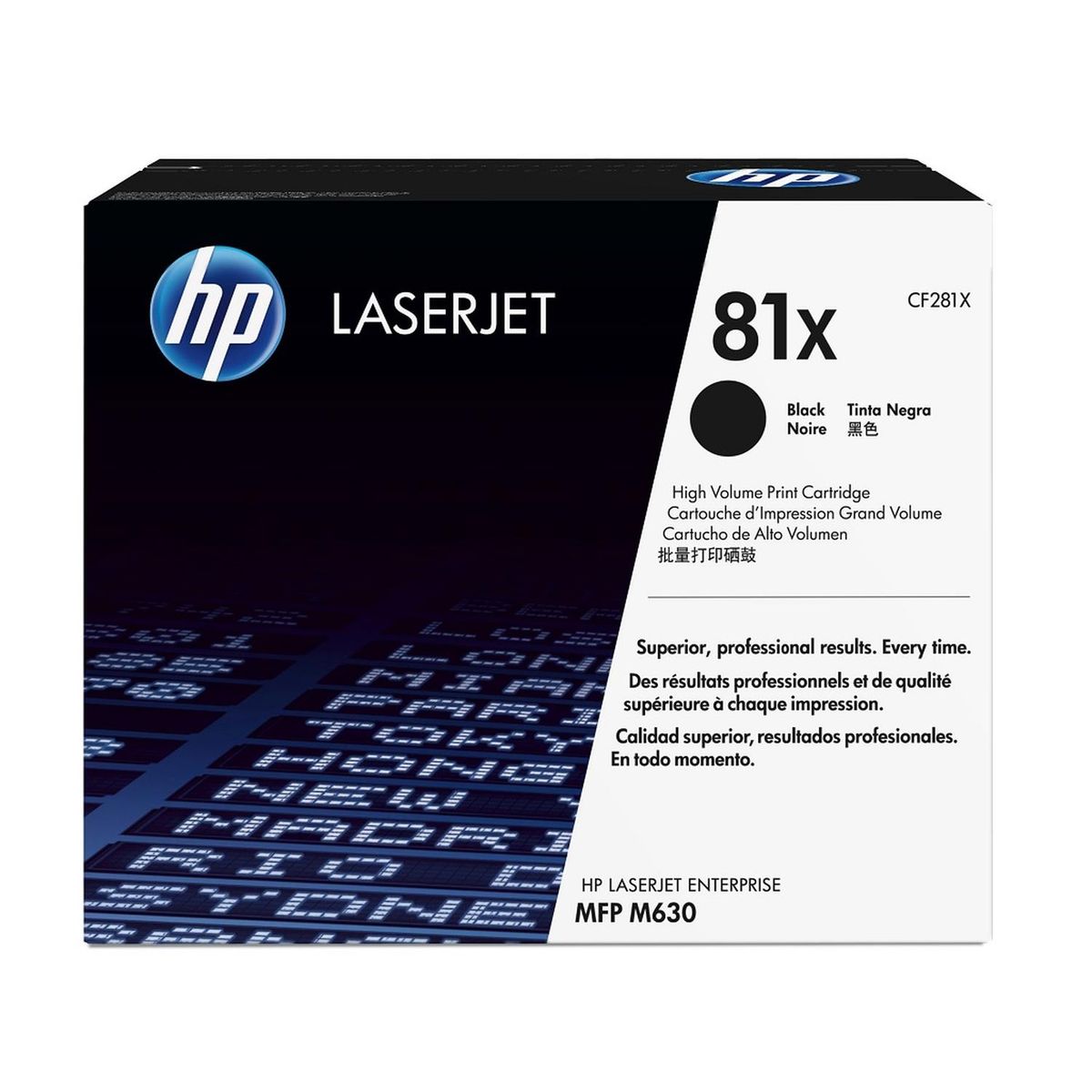 HP - Cartucho Toner Hp 81X Negro Laserjet Enterprise M605 M630