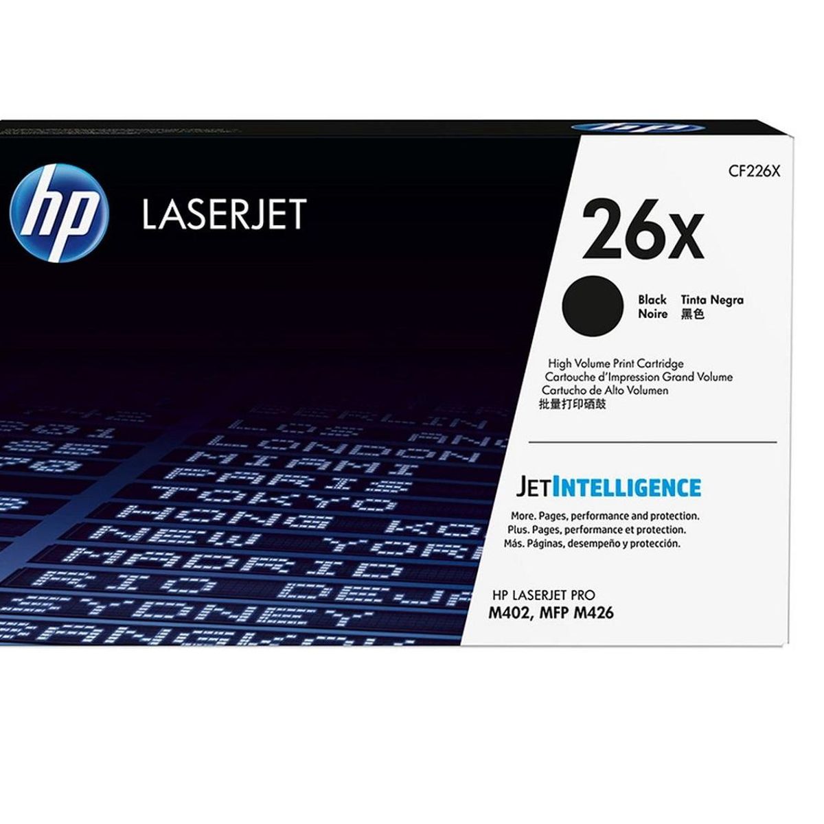 HP - Toner Hp 26X Negro Impresora Laserjet Pro M402 Mfp M426