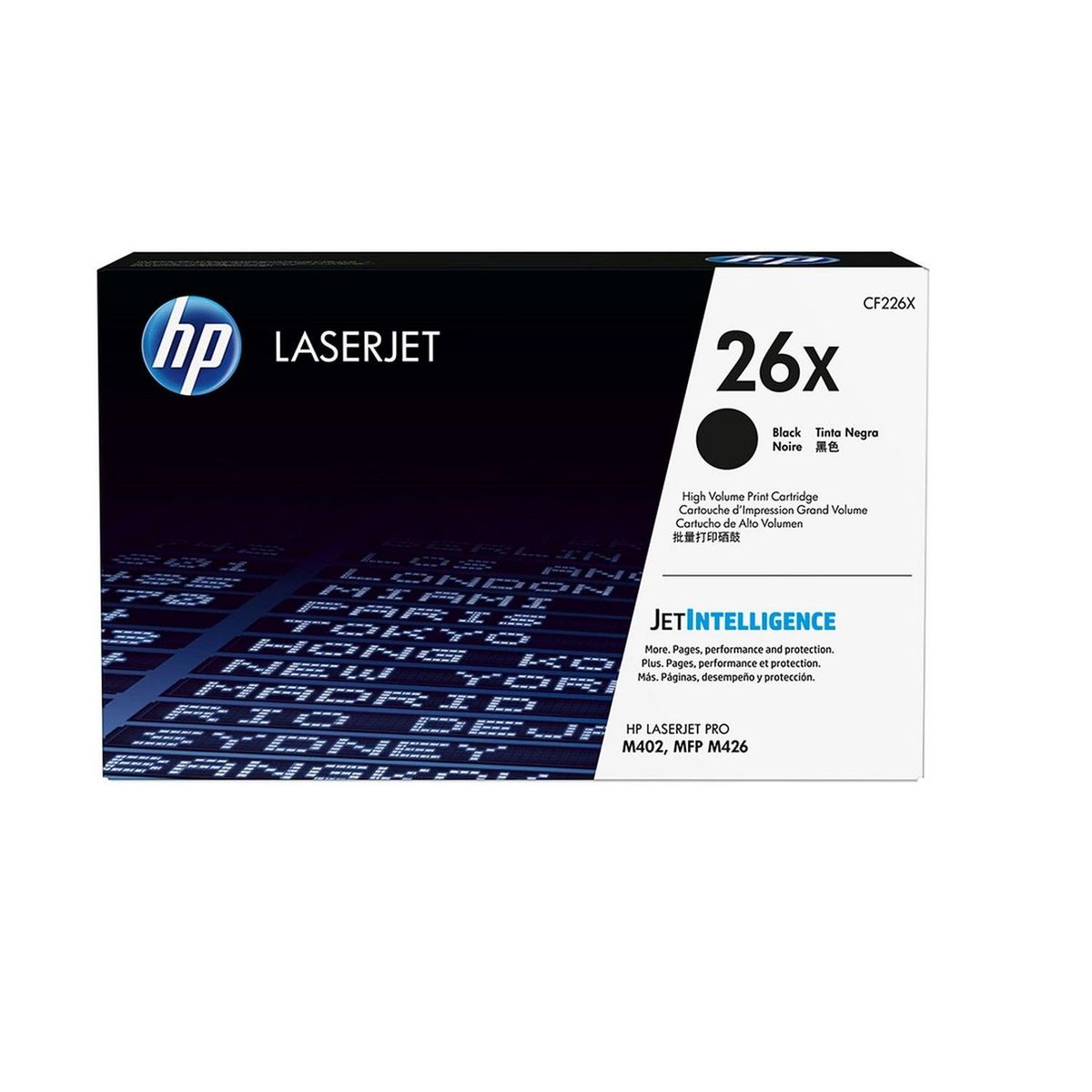 HP - Toner Hp 26X Negro Impresora Laserjet Pro M402 Mfp M426