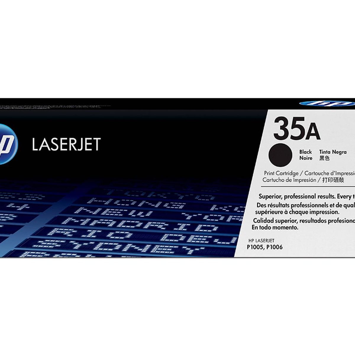 HP - Cartucho Toner Hp 35A Negro Laserjet P1005 P1006 Original
