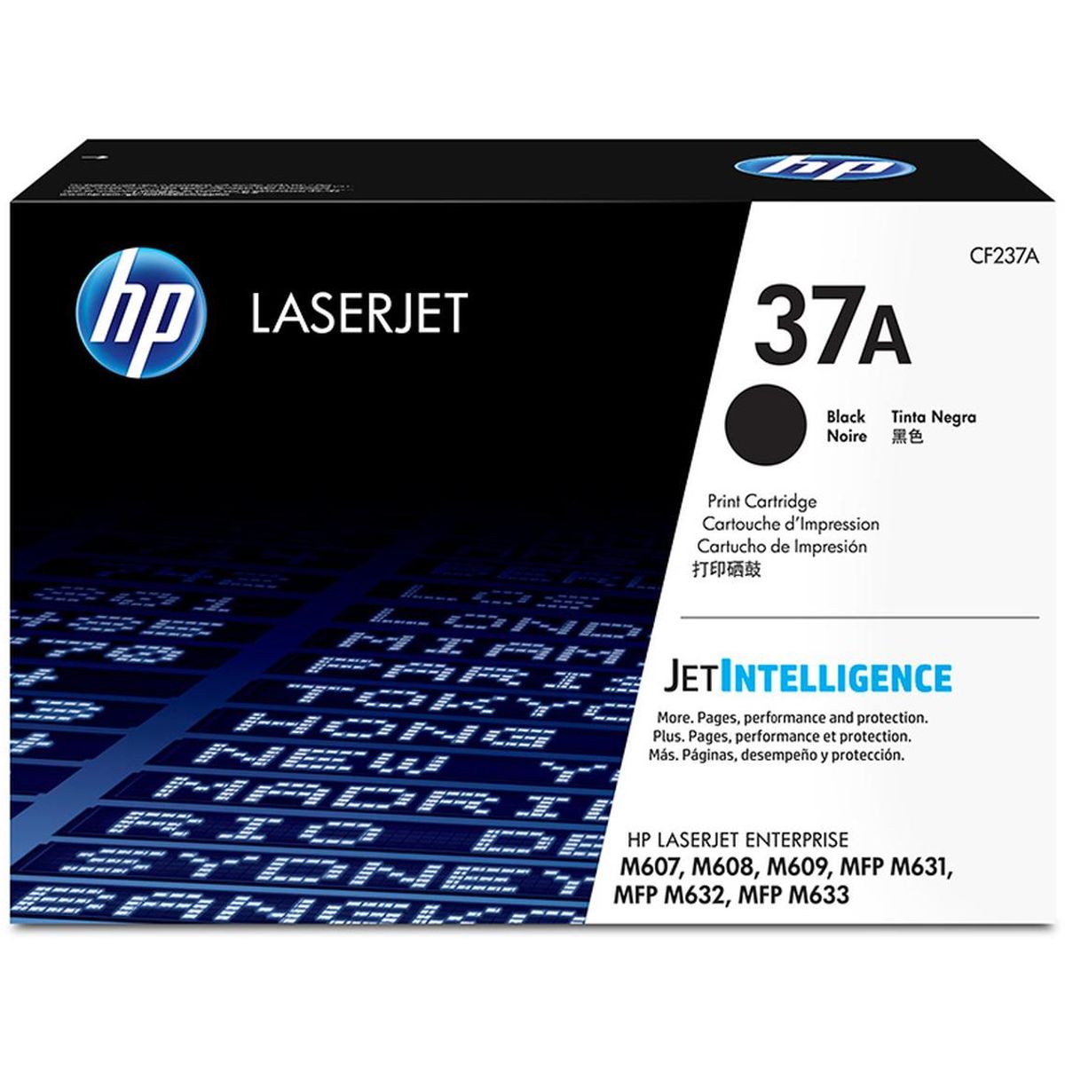 HP - Cartucho Toner Hp 37A Negro Laserjet Enterprise M607 M608