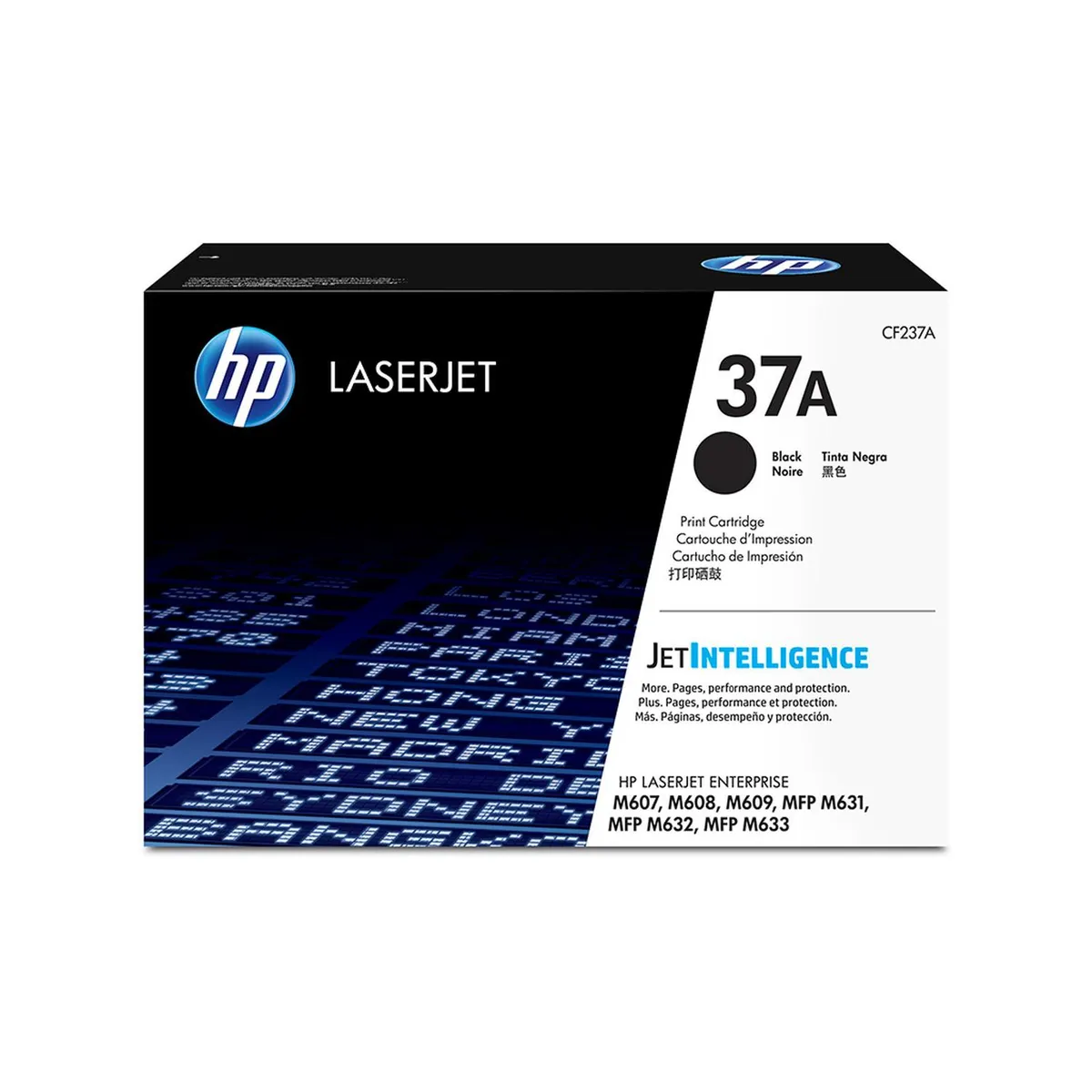 HP - Cartucho Toner Hp 37A Negro Laserjet Enterprise M607 M608