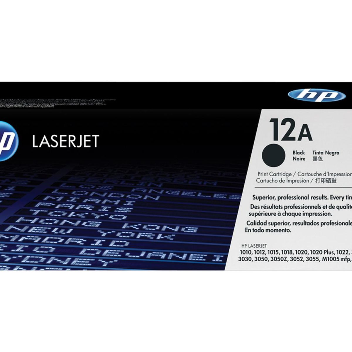 HP - Cartucho Toner Hp 12A Negro Laserjet 1010 1012 3030 M1005
