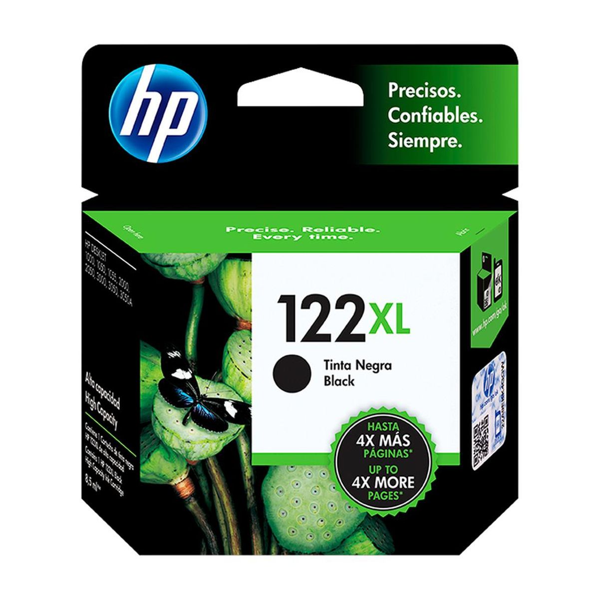 HP - Cartucho Tinta Hp 122Xl Negra Envy 5530 All In One Printer