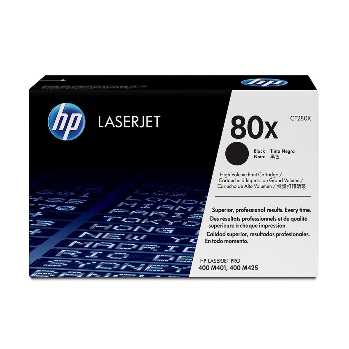 HP - Cartucho Toner Hp 80X Negro Alto Rendimiento Lasejetpro 400