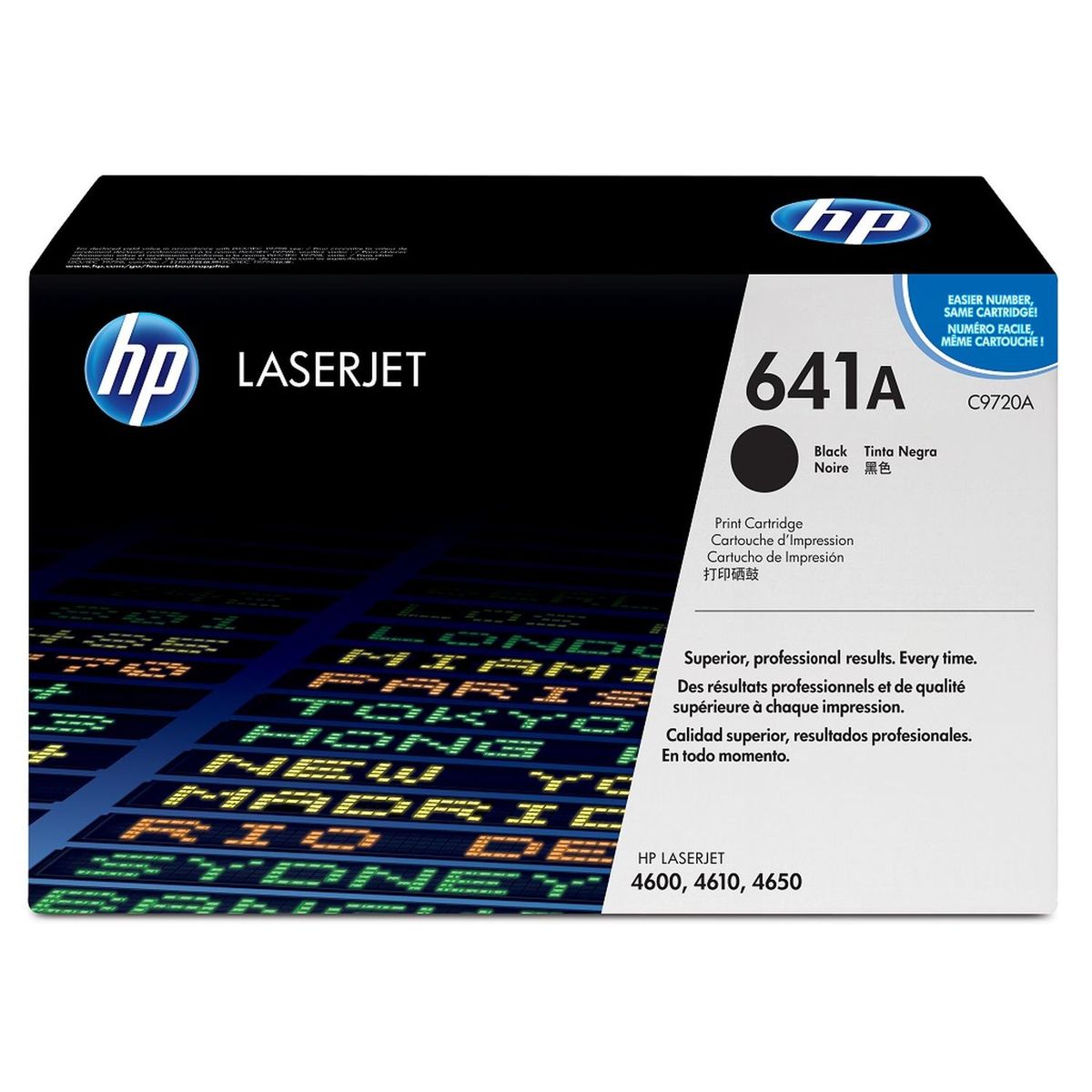 HP - Cartucho Toner Hp 641A Negro Laserjet 4600 4610 450 Original