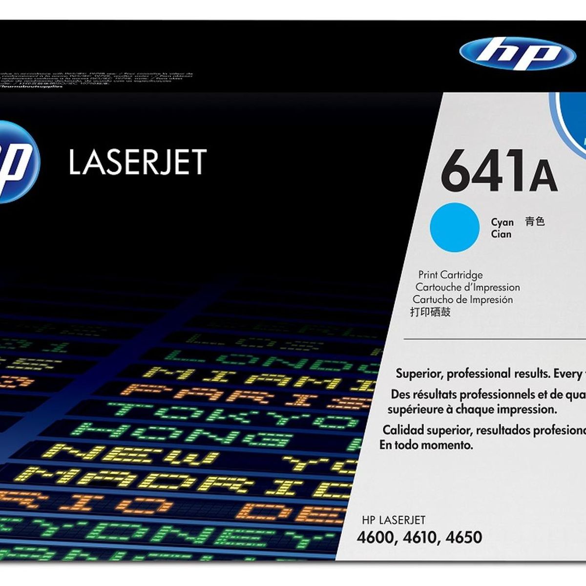 HP - Cartucho Toner Hp 641A Cian Laserjet 4600 4610 450 Original