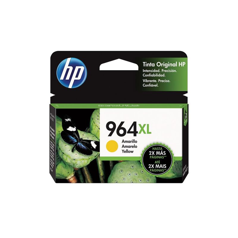 HP - Cartucho Tinta Hp 964Xl Amarillo Officejetpro 9010 9020