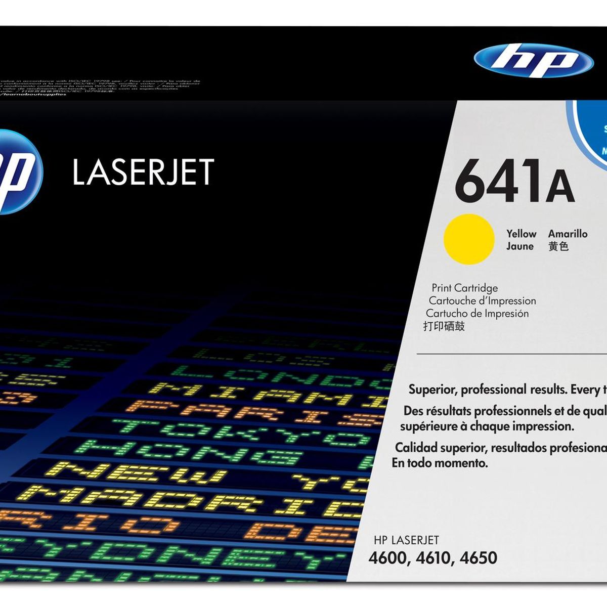 HP - Cartucho Toner Hp 641A Amarillo Laserjet 4600 4610 450