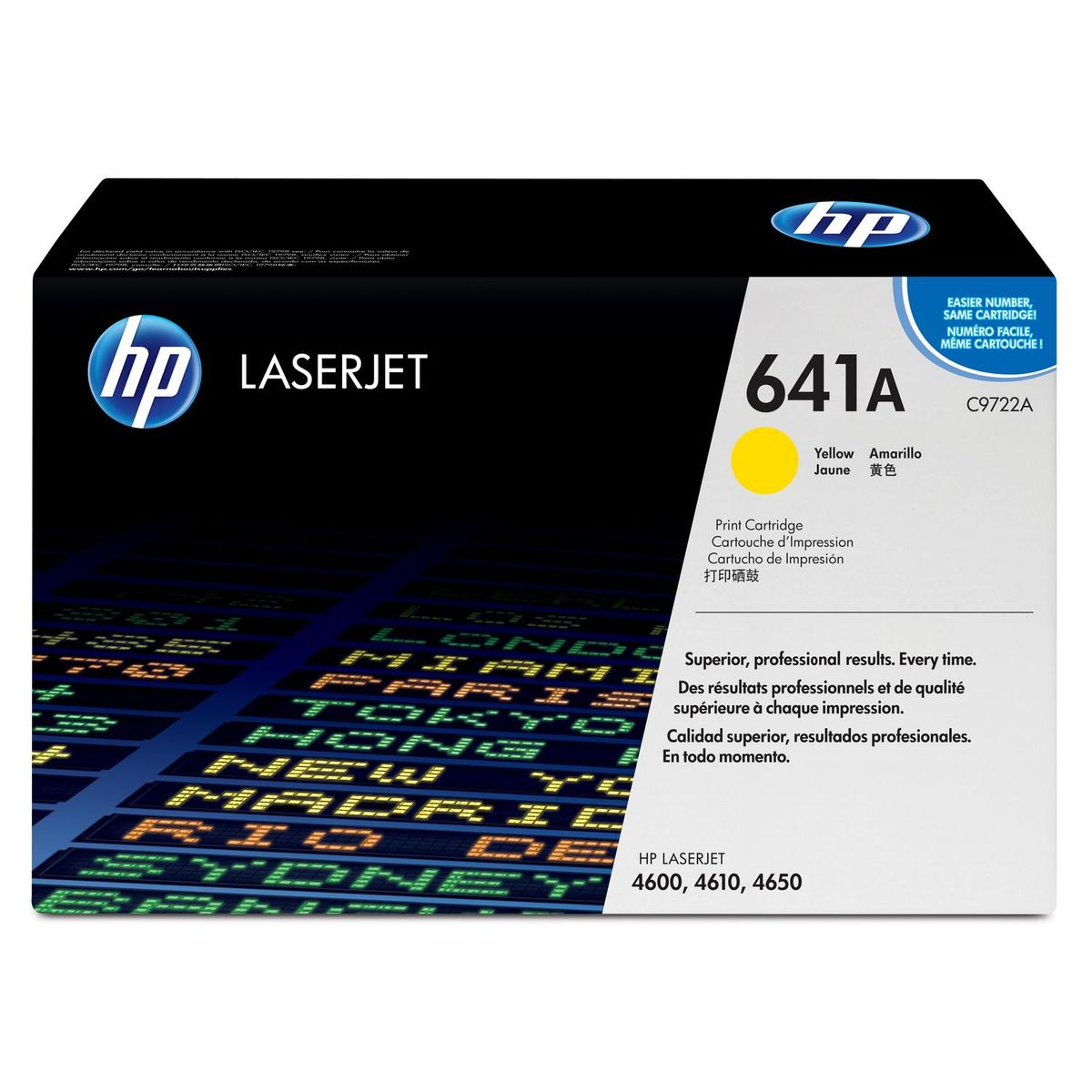HP - Cartucho Toner Hp 641A Amarillo Laserjet 4600 4610 450