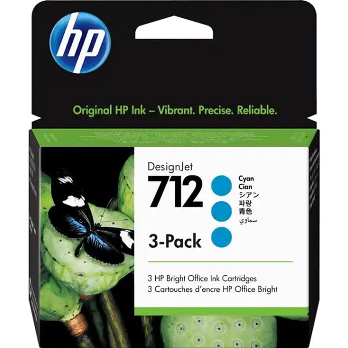 HP - Cartucho 3 pack Cartucho Tinta Hp 712 Plotter Designjet 29Ml