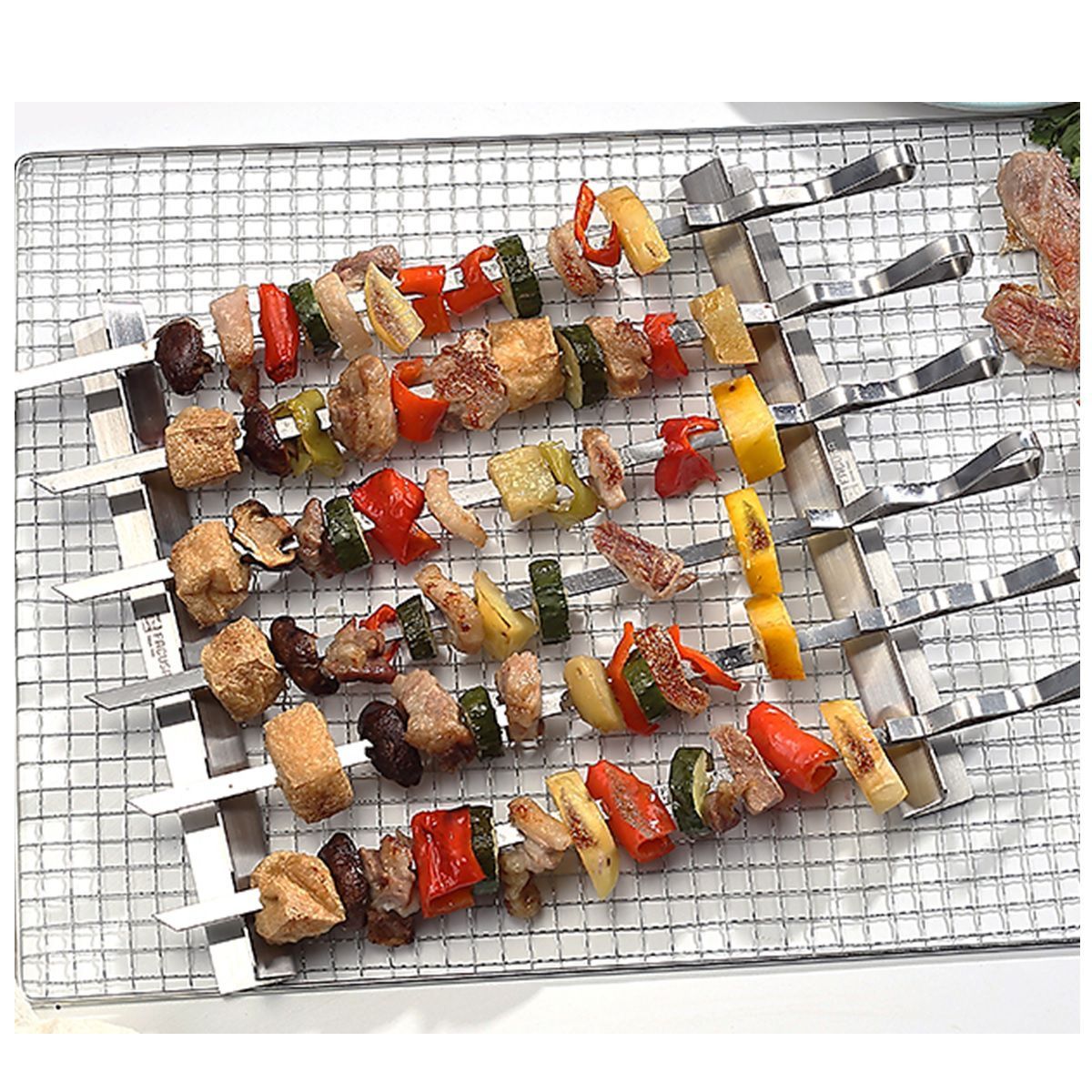 FACUSA - JGO X 08 PZAS DE BROCHETAS PARA PARRILLA FACUSA